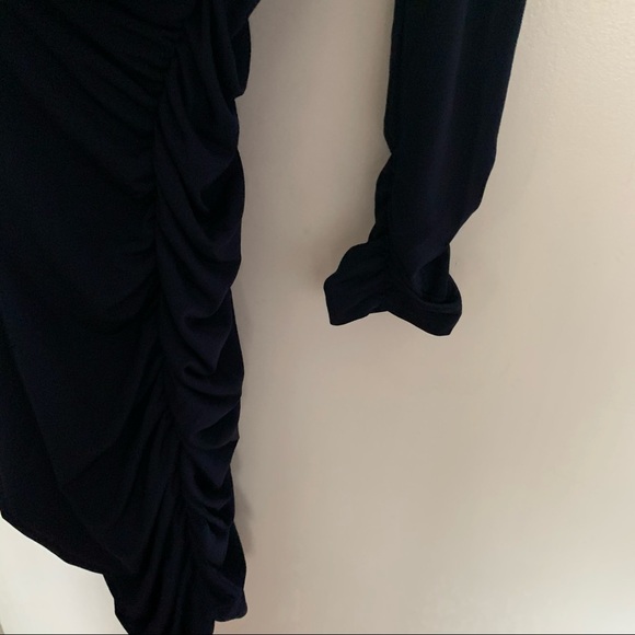 AX PARIS | Cold Shoulder Midi Dress Sz US 6 - Picture 6 of 6